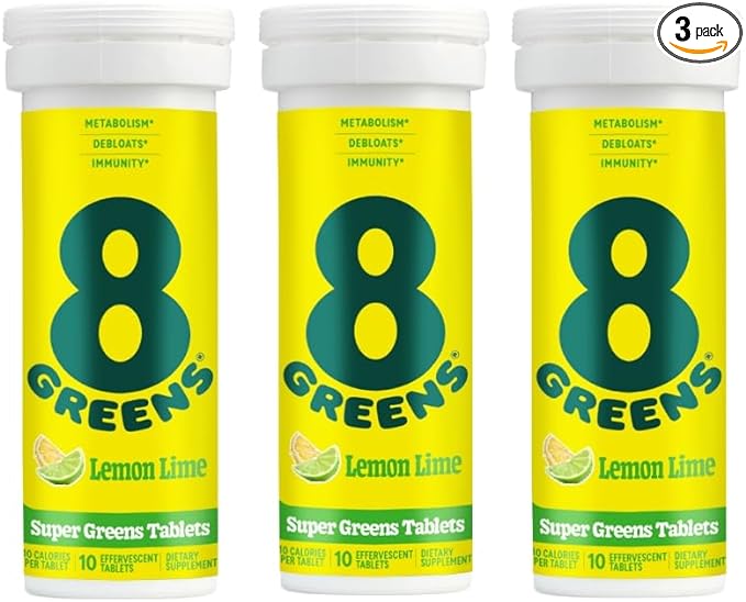 【補充能量】8Greens Daily Greens 營養發泡錠 $24.49
