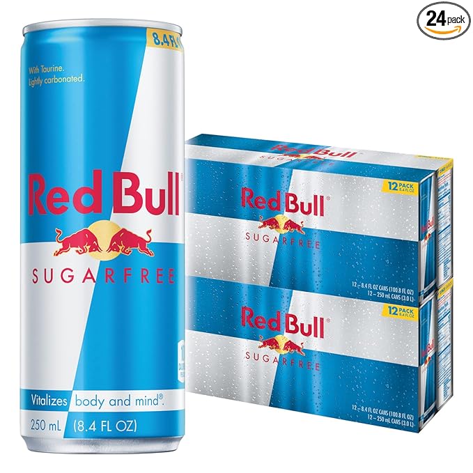 【滿血復活】Red Bull 紅牛無糖能量飲料 24 入 $24.59