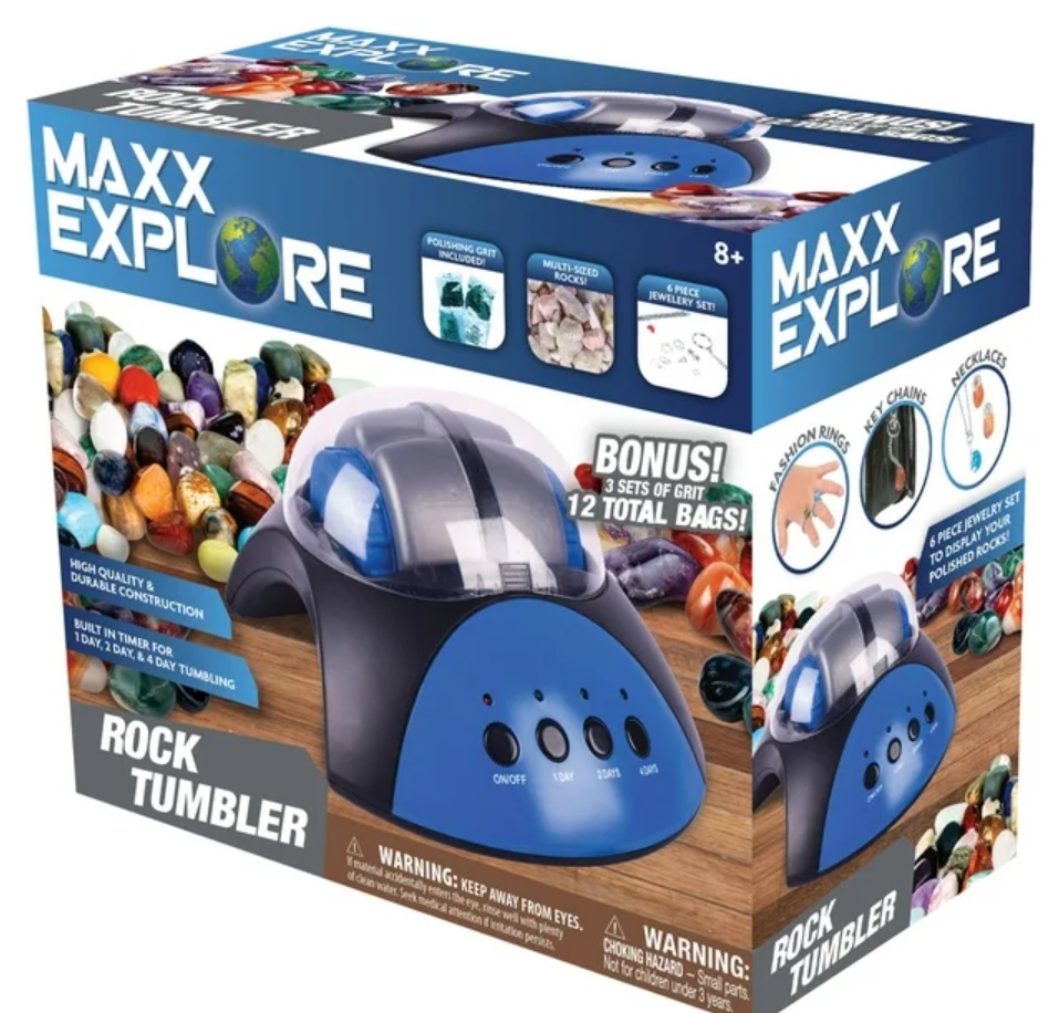 【自製飾品】Maxx Explore 寶石拋光機 $5.50
