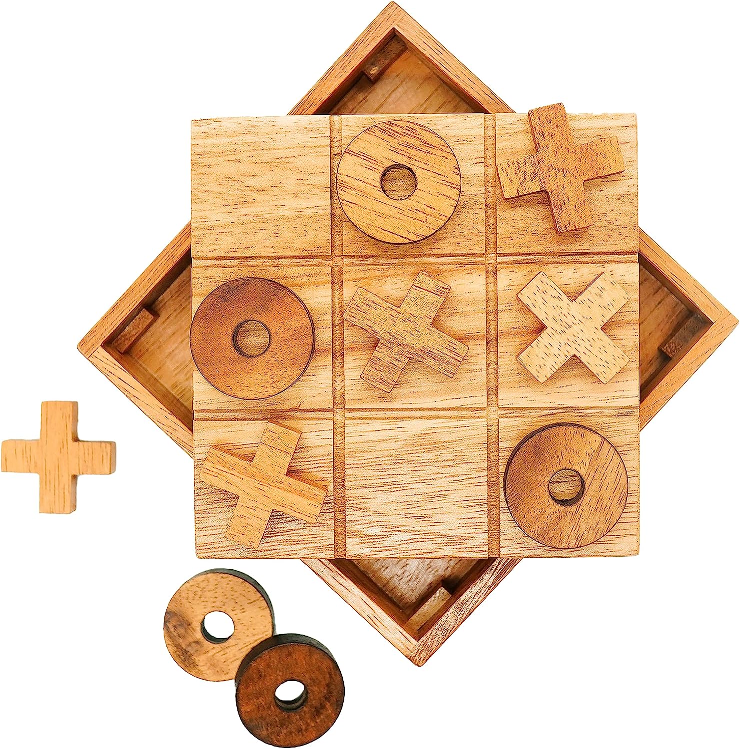 【OOXX】BSIRI 木製棋盤遊戲 $9.99