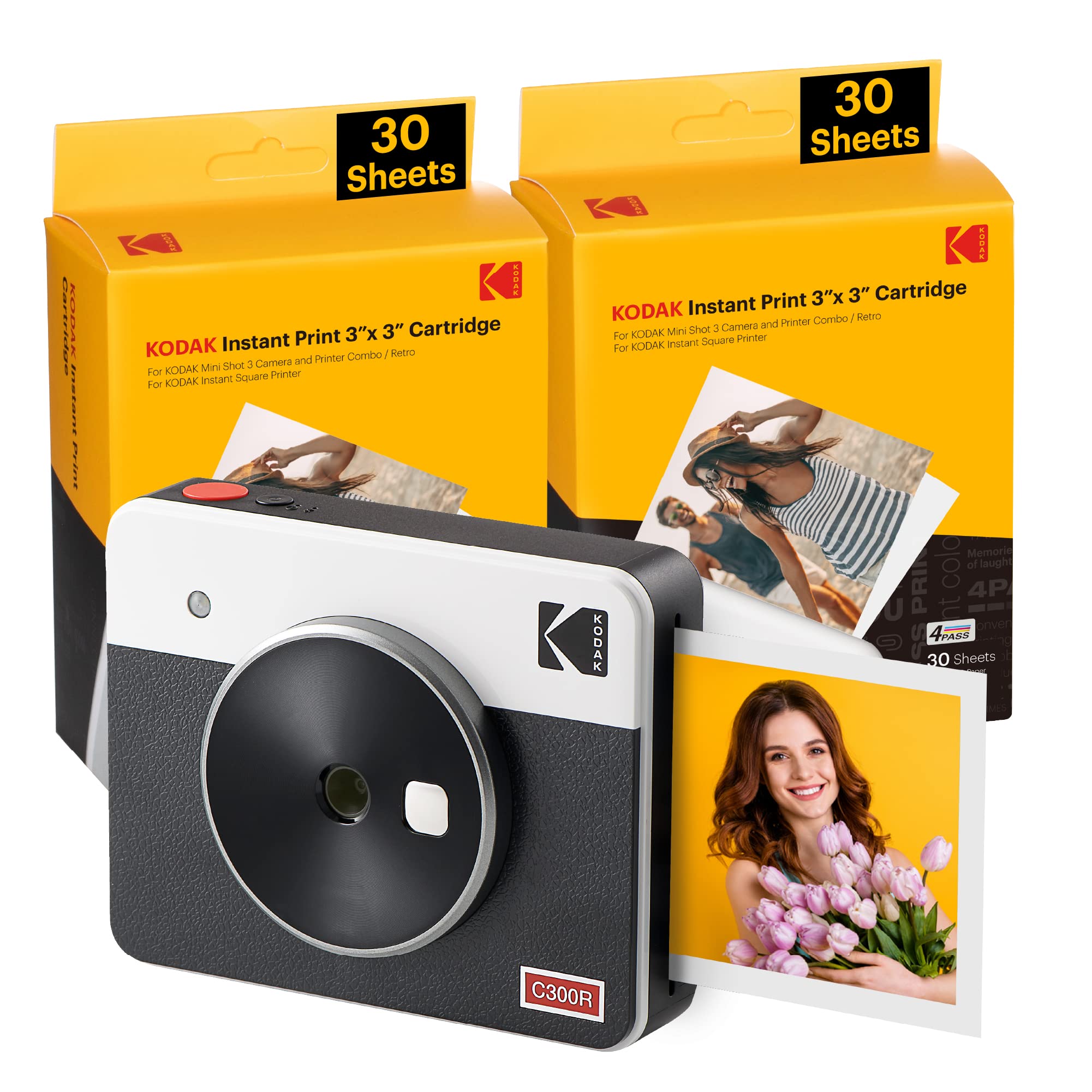 【美好回憶】Kodak Mini Shot 3 Retro 無線隨身拍立得 $99.99